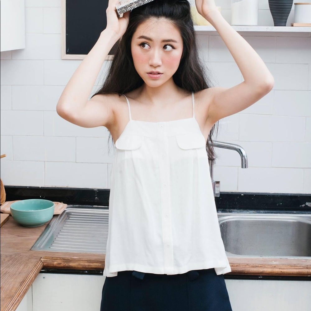 FREE White Tank Top
